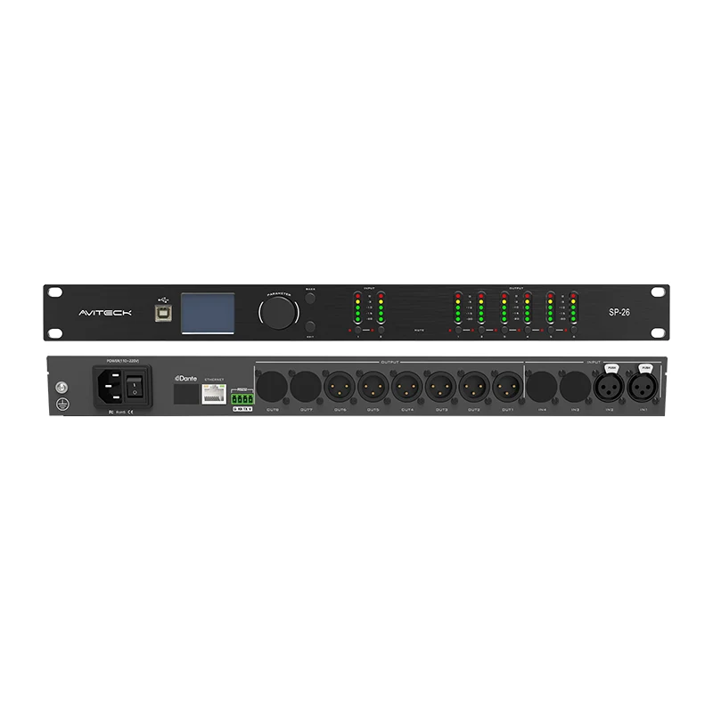 2int 6out Speaker Management процессоры