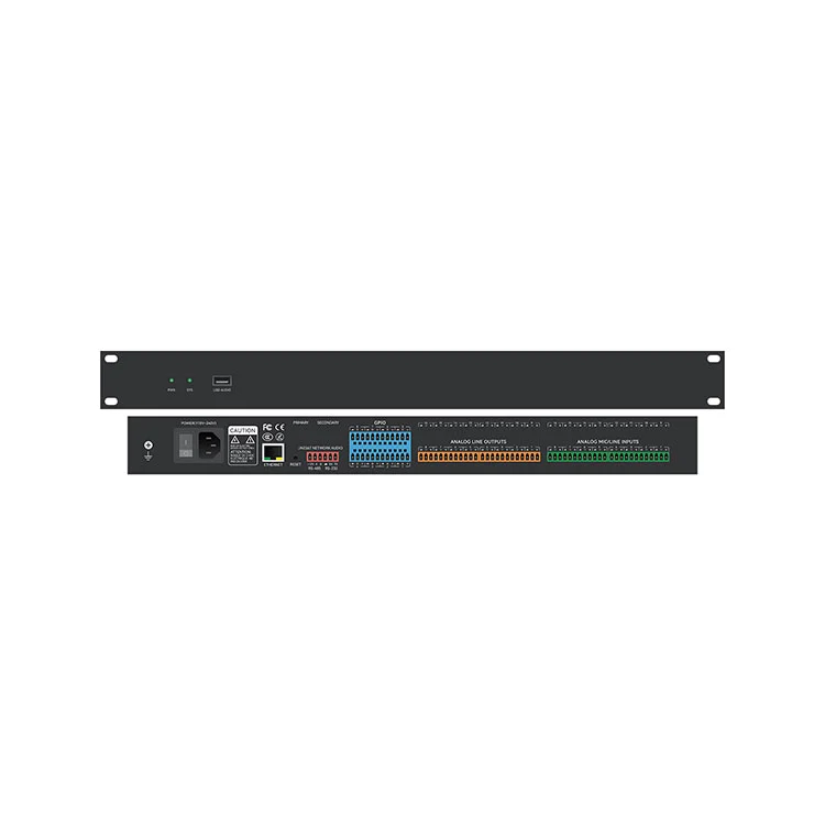 MU-0808 8×8 сандық аудио матрицасы